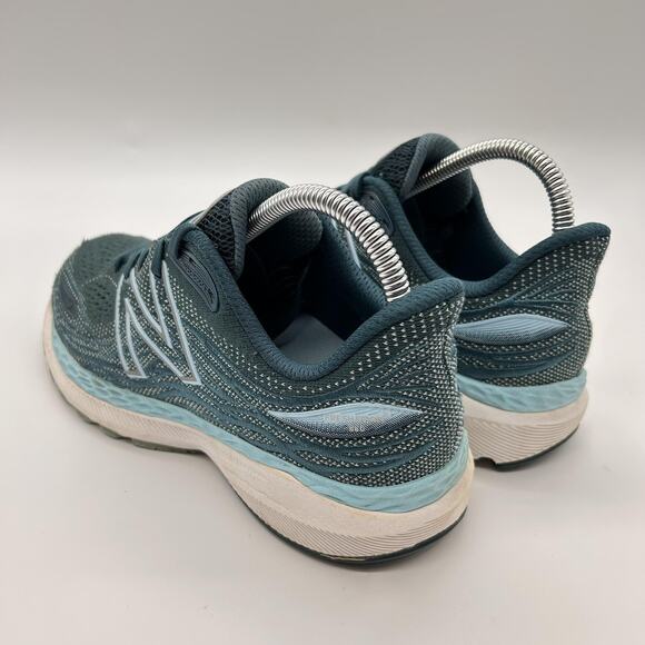 New Balance Fresh Foam 860 Shoes Womens Size 8 Blue Teal Running Mesh Athletic - Picture 6 of 10